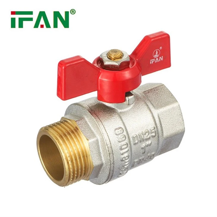 Butterfly Handle Brass Ball Valves